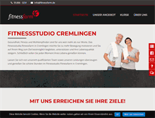 Tablet Screenshot of fitnessfarm.de